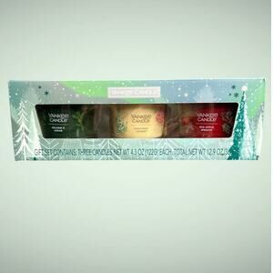 Yankee‎ Candle 3 Pack Holiday Set-NIB